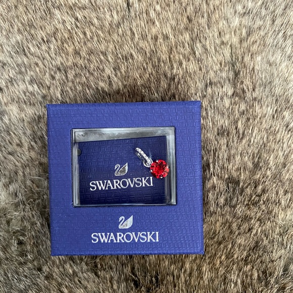 Swarovski Carrier Bracelet & Charm - Picture 2 of 2